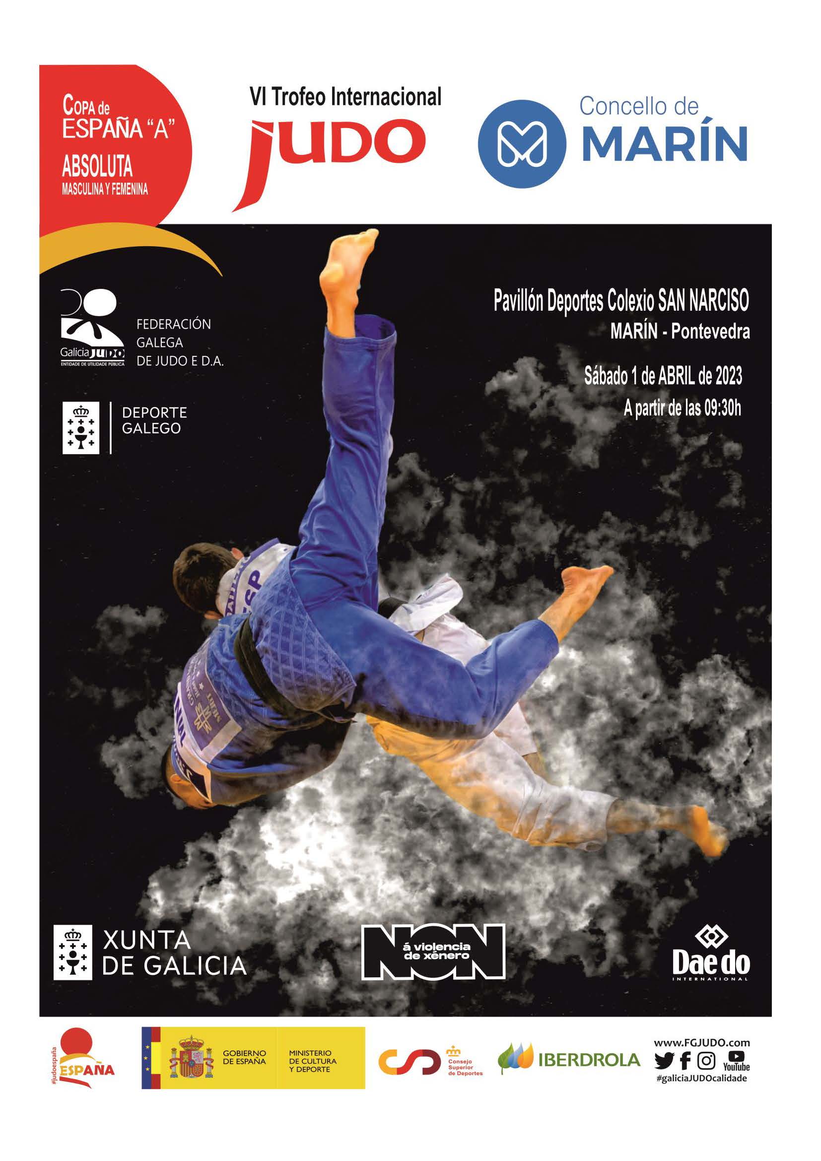 3 Bronces en la Copa de España Absoluta de Galicia 01-04-23